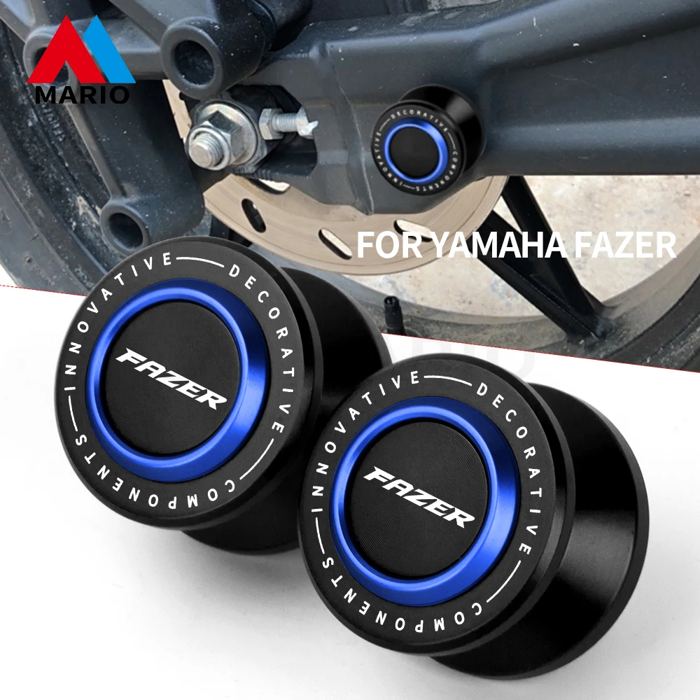 For YAMAHA FAZER FZ1 FZ6 Motorcycle M6 Swing Arm Stand Screw Swingarm Spools Slider FAZER FZ1 FZ6 2019 2020 2021 2022 6mm