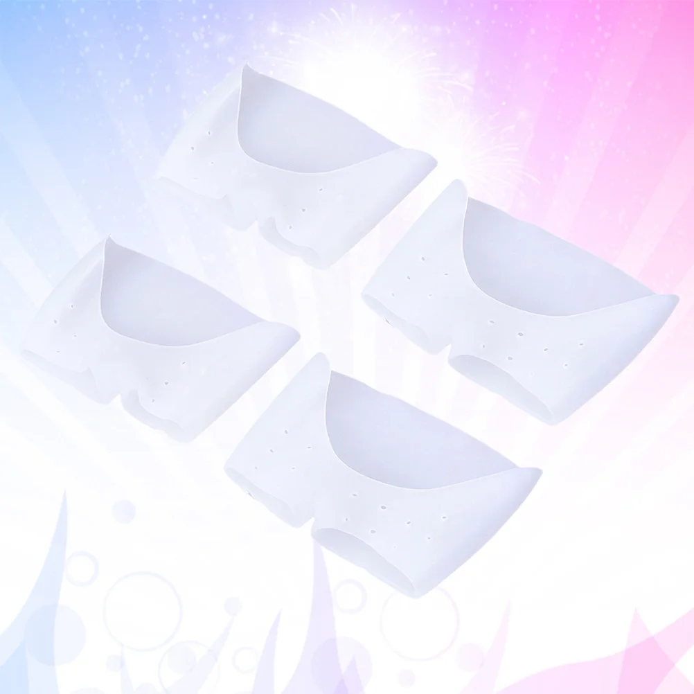 

2pcs Sebs Toe Cover Forefoot Cushion Reusable Adjustable Foot Sleeve For Callus Protection Metatarsal Support Running Hiking