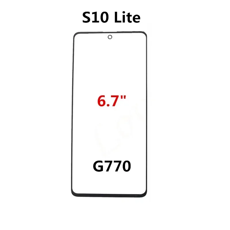 Touch Screen For Samsung Galaxy S24 S23 S21 FE S10E S22 Plus S20 S10 Lite Front Panel LCD Display Out Glass Repair Part + OCA