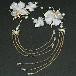 Fashion Hair Decor Chinese Tassel Hairpin Elegant Classical Style Dragonfly Traditional HANFU Headwear Accessories Gifts