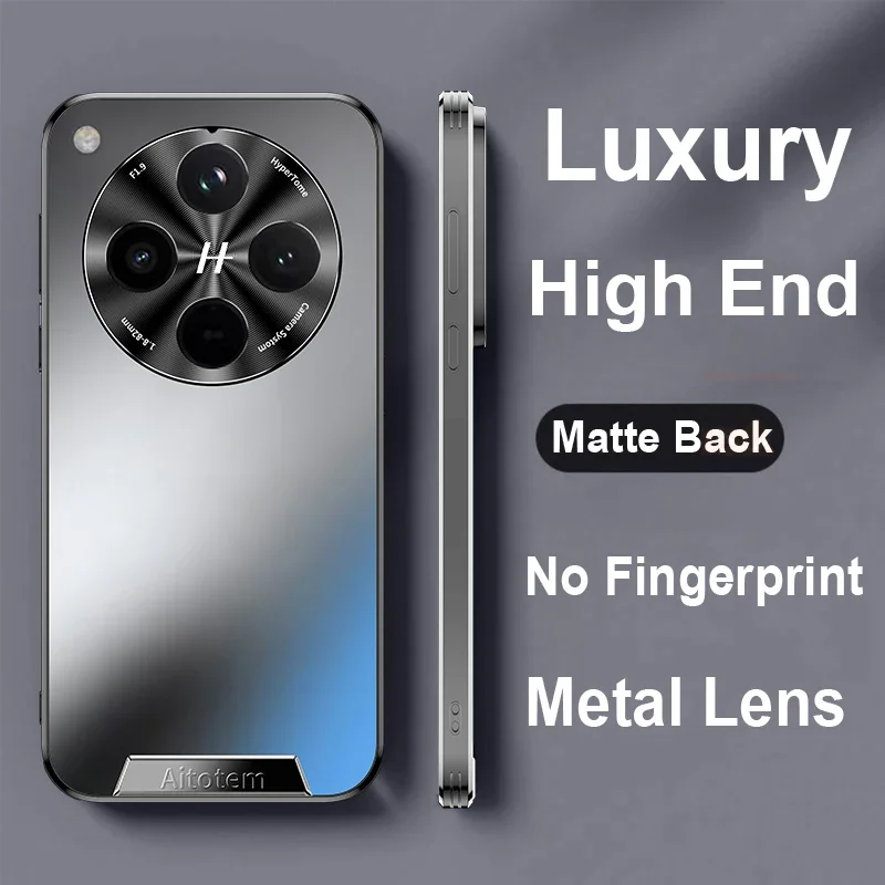 

Тонкий чехол для телефона OPPO Find X8 Pro, металлический объектив с защищенным покрытием, пластиковая жесткая задняя крышка для OPPO Find X8 Phone Shell