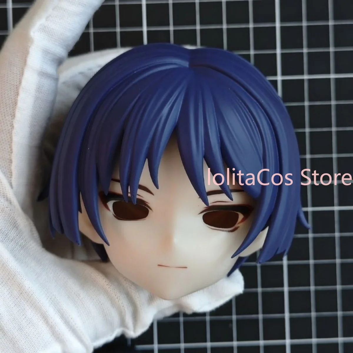 Genshin Impact Wanderer 1/4 Bjd Figurine Puppe Haarbedruckte Kopfschale Anime Puppenzubehör Prop Haar Cosplay Geburtstagsgeschenk Weihnachten