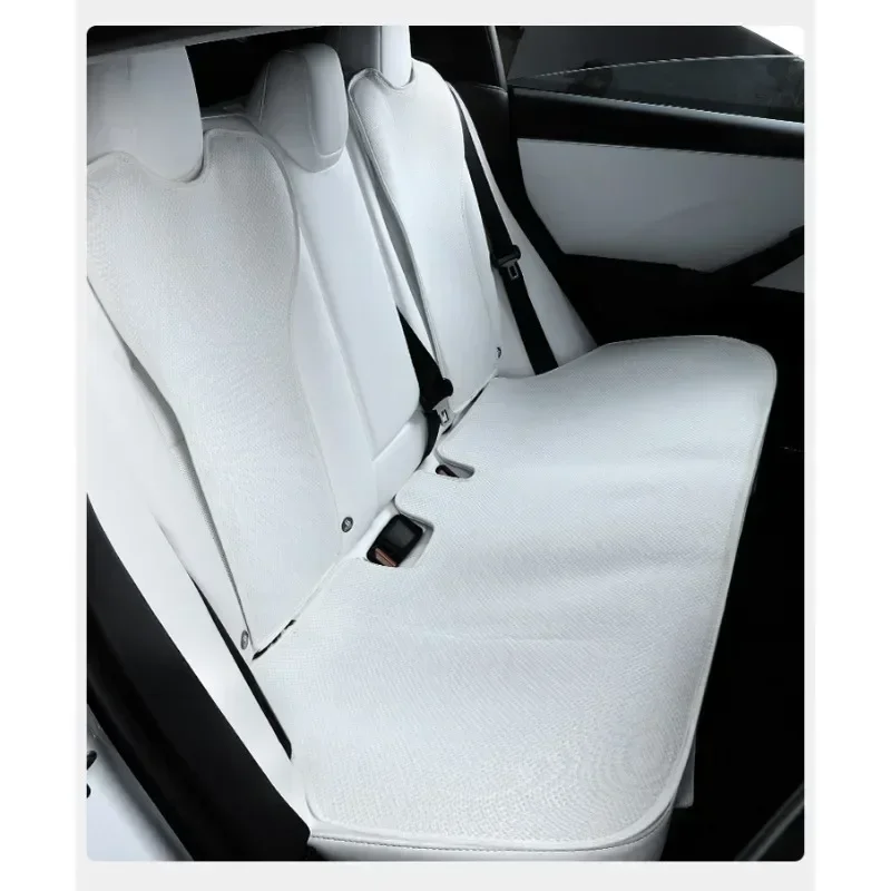 Seat Cover for Tesla Model 3 Highland 2024 Breathable and Comfortable Summer Seat Cushion Ice Silk Model3+ Interior Accessories