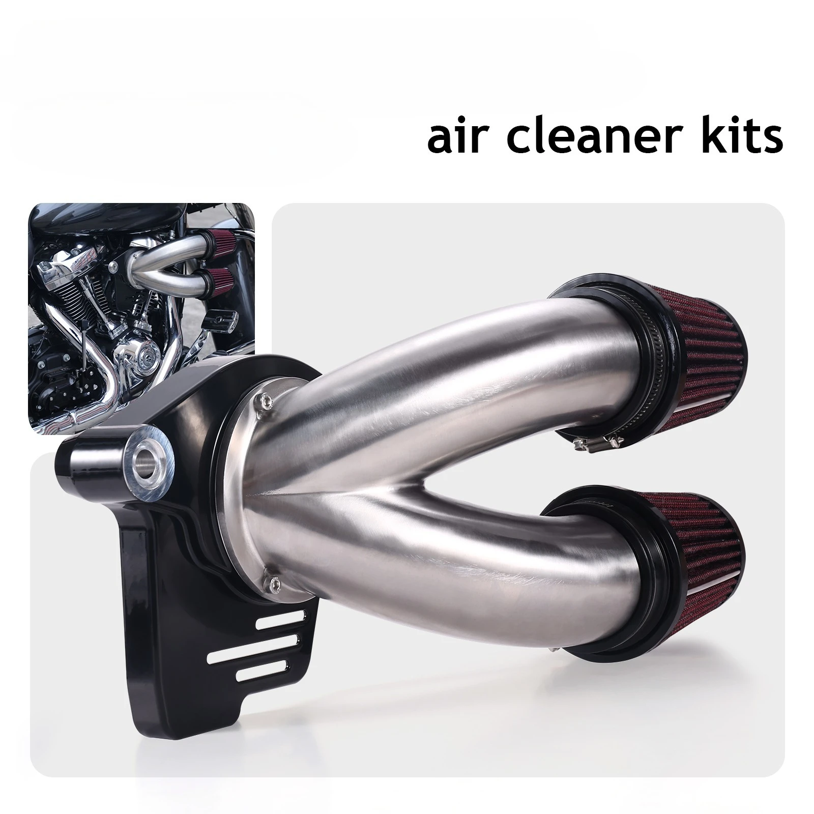 Cycle Tuned Induction Air Cleaner for Harley 2018-2024 Softail Touring M8 High Flow Washable Intake System