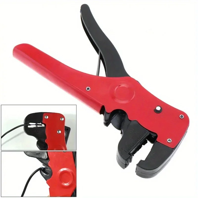 

Reset Spring Cable Crimper Convenient Cutters Practical ToollPlastic Steel Portable Multifunctional Duckbill Wire Strippers