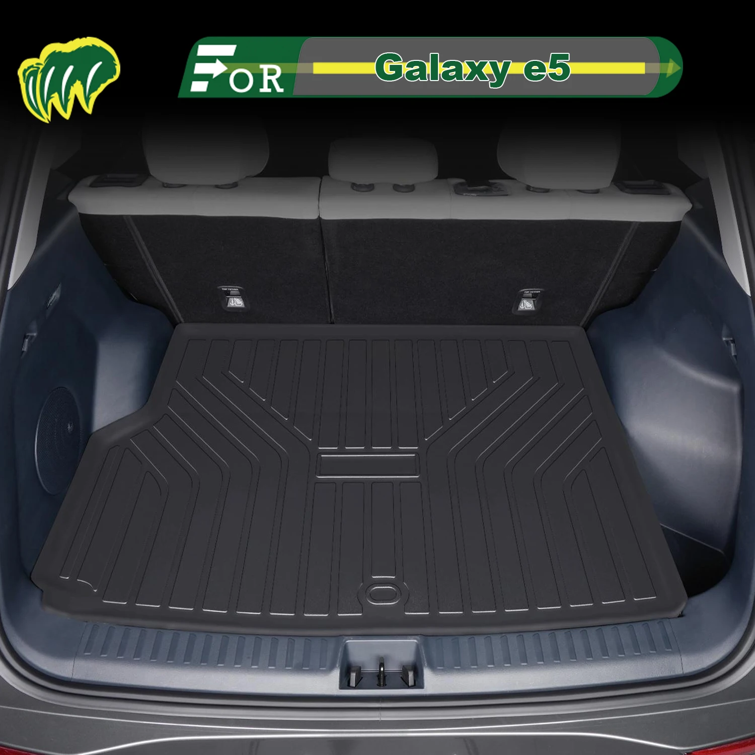 

For GEELY Galaxy e5 2024-2025 TPE Custom Fit Car Trunk Mat All Season Cargo Mat 3D Shaped Trunk Liner Trunk Protection Mat
