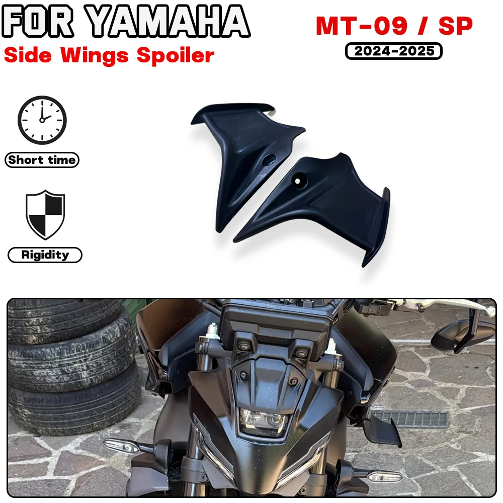 

New Wings Protection Tank Guard For YAMAHA MT 09 MT09 SP Gen 4 2024-2025 Motorcycle Fuel Tank Side Wings Spoiler