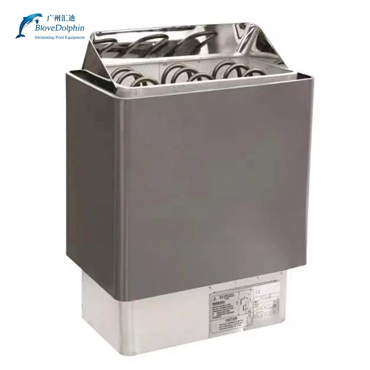 Estufa de Sauna de 3KW/9KW, estufa de pellets, vaporizador seco para Sauna, equipo de Sauna comercial para el hogar