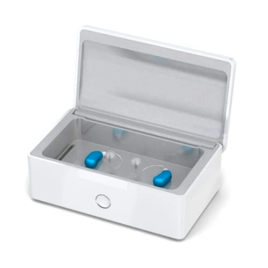 

PerfectDry Q.R. 45 минут. Ультрабыстрый осушитель и дезинфектор для слуховых аппаратов: набор для удаления пота и влаги из слуховых аппаратов