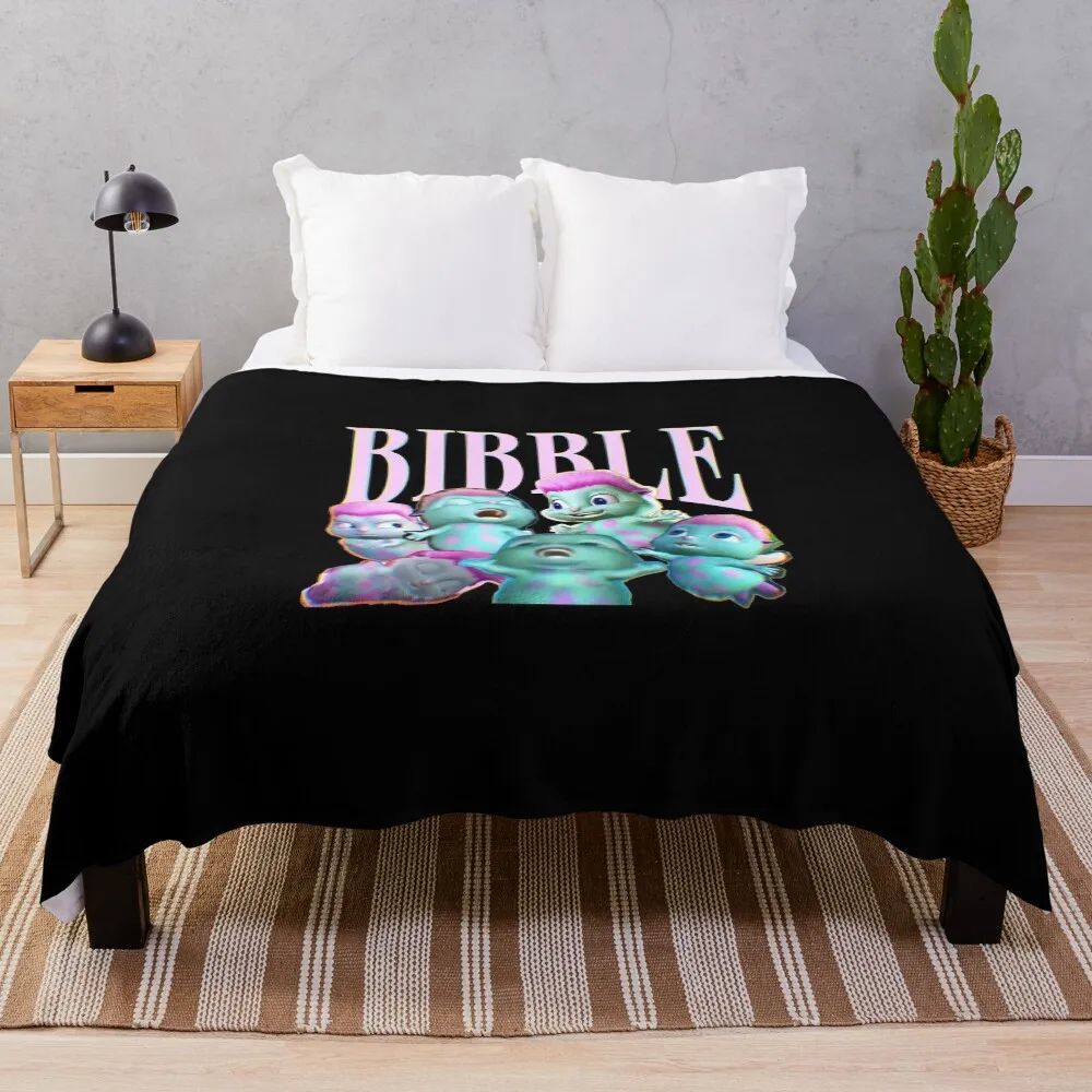 

Bibble - Collage Throw Blanket