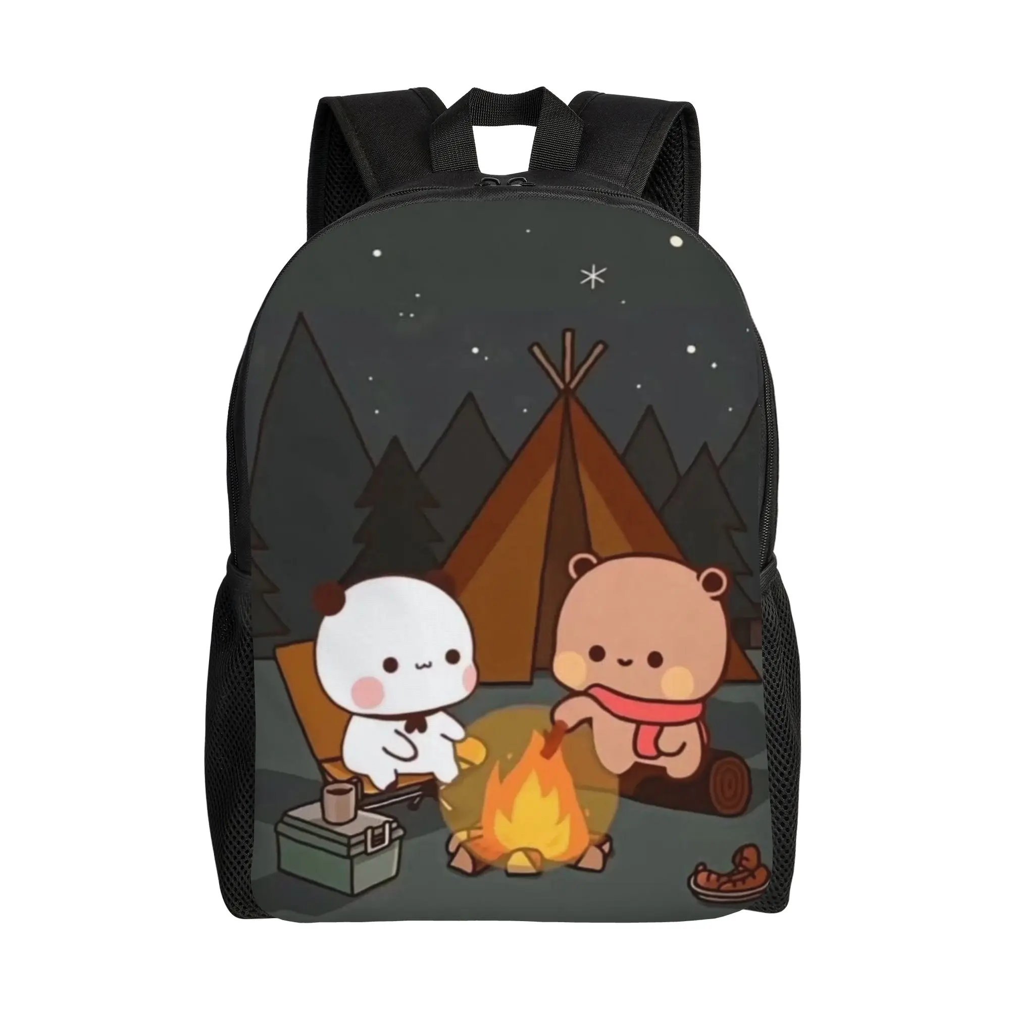 

1 pc Back to school season Multi-Function Dudu Bear And Bubu fire Handbag Dudu Bear And Bubu Students Laptop Bag