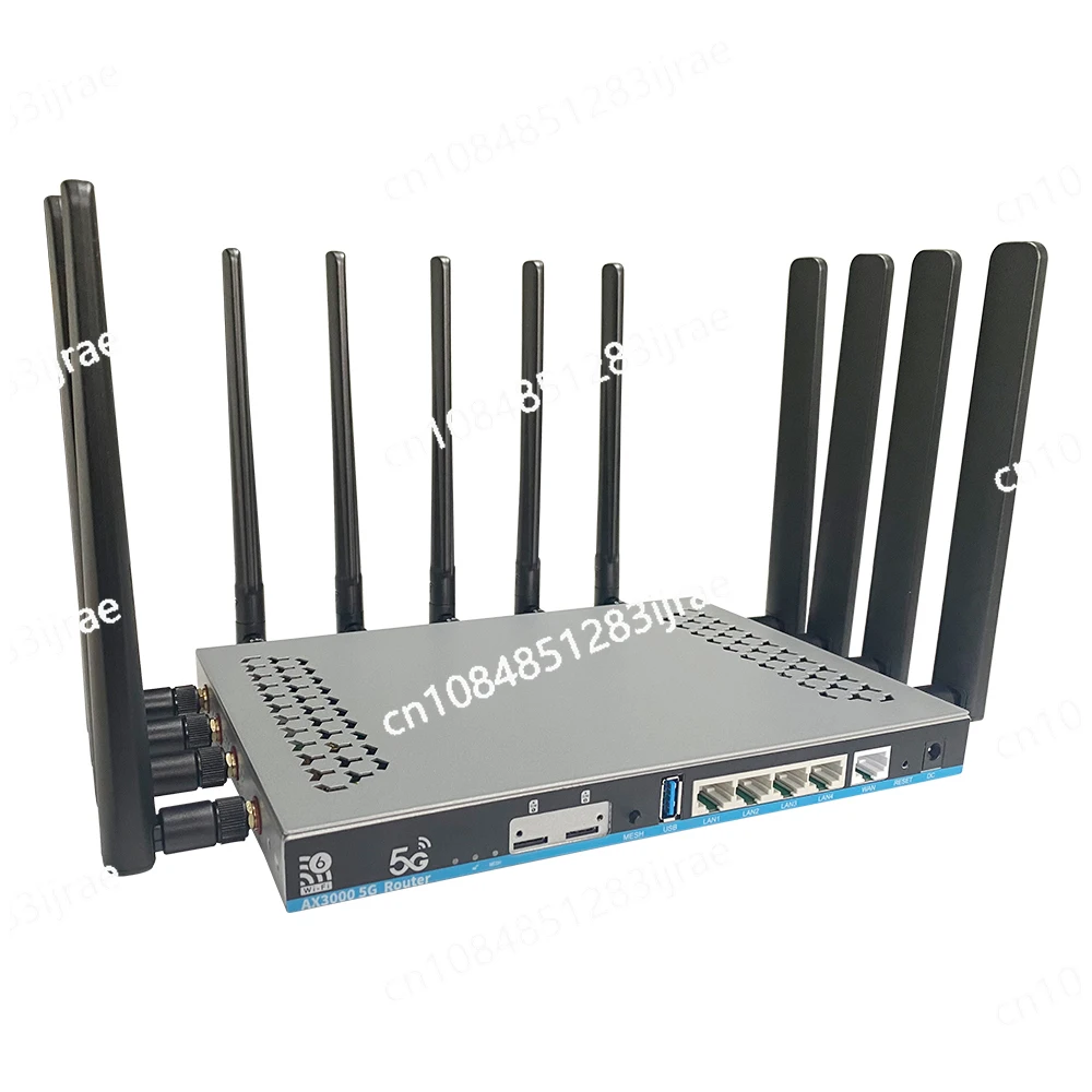 Z8102AX-T Gigabit Port Dual Card Wifi6 5G LTE 3000Mbps Powerful Wireless Router with MTK7981B Main Chipset