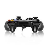 New Arrival USB Wired Game Pad Joypad Gamepad Controller for Game System PC,Black