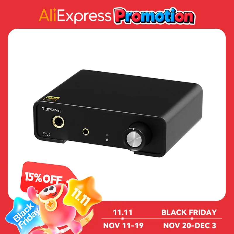 TOPPING DX1 Mini DAC wzmacniacz słuchawkowy AK4493S XU208 DAC i wzmacniacz słuchawkowy obsługa dekodera DSD256 PCM384