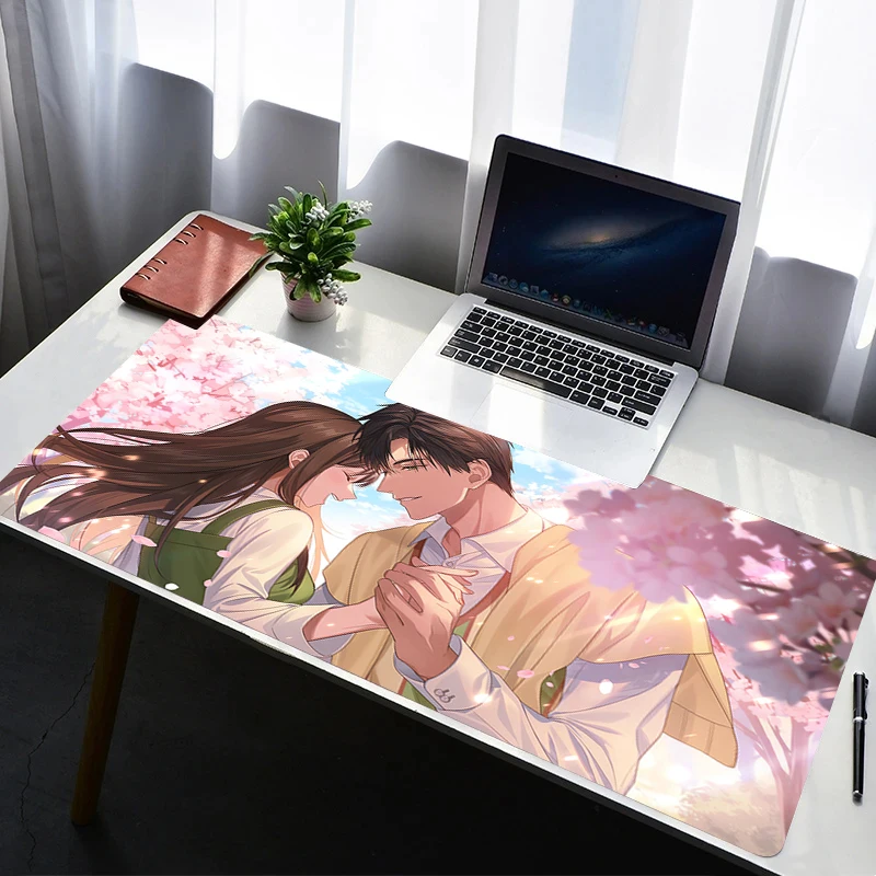 

Mouse Pad Laptop Rubber Extended Desktop Mat Love And Deepspace Zayne Computer Gamer Mousepad PC Gaming Accessories Keyboard Pad