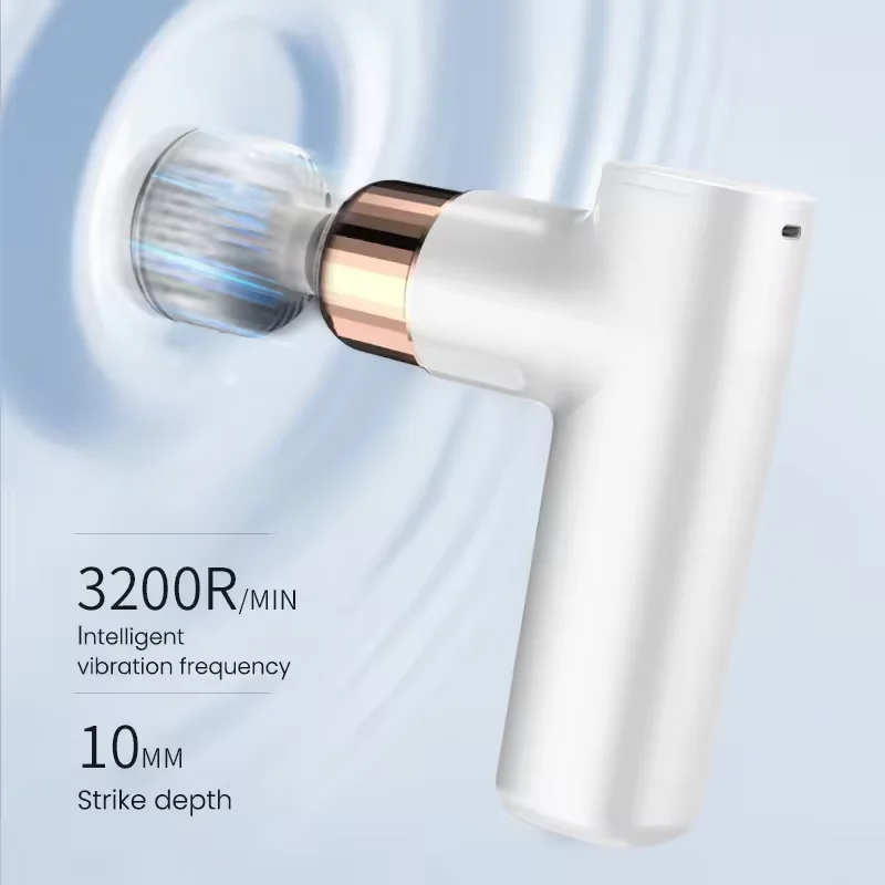 Rechargeable Deep Tissue Massage Muscle Percussion with Heat and Cold Function for Body Application