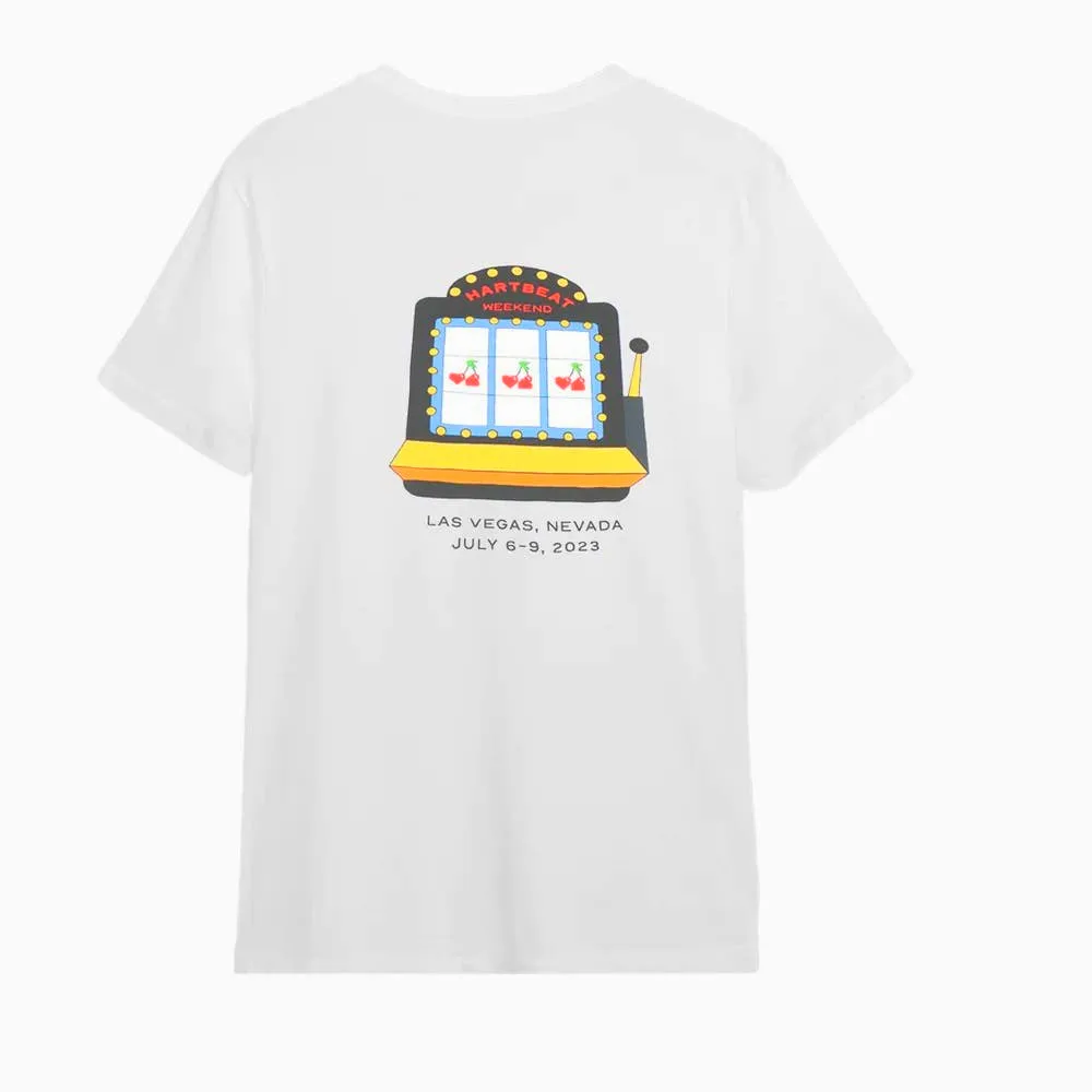 Hartbeat Weekend Event Exclusive White Cherry T-Shirt Unisex Large