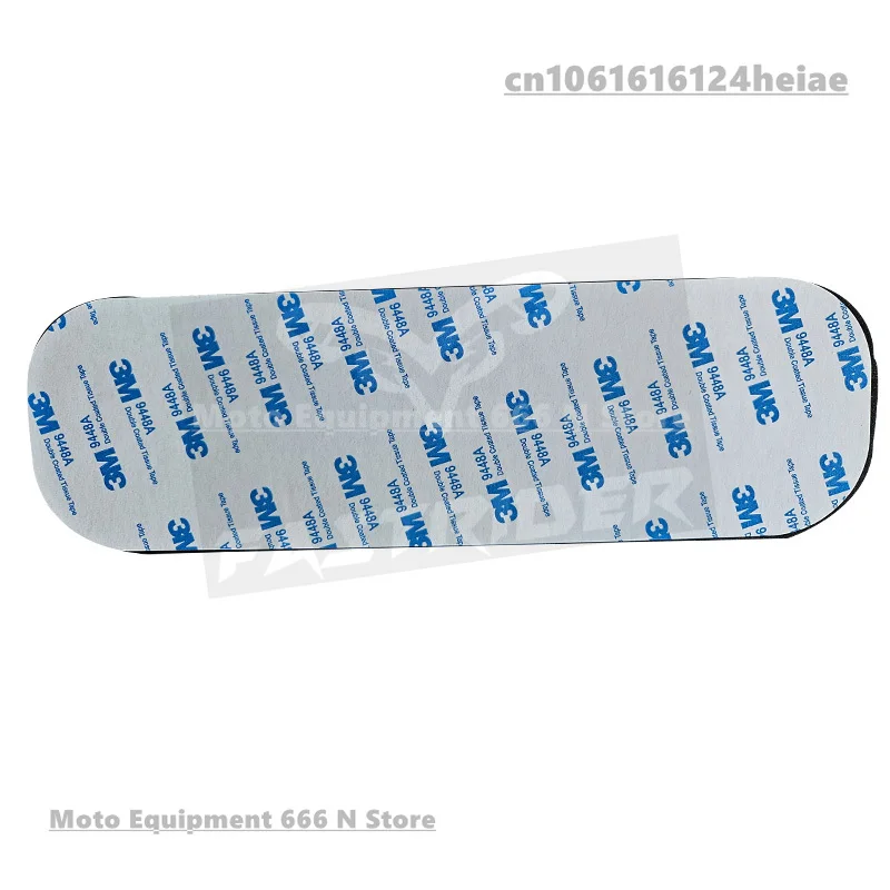 Uniwersalne plastikowe oparcie bagażnika motocyklowego, nowe wygodne okrągłe oparcie z poduszką do bagażnika motocyklowego