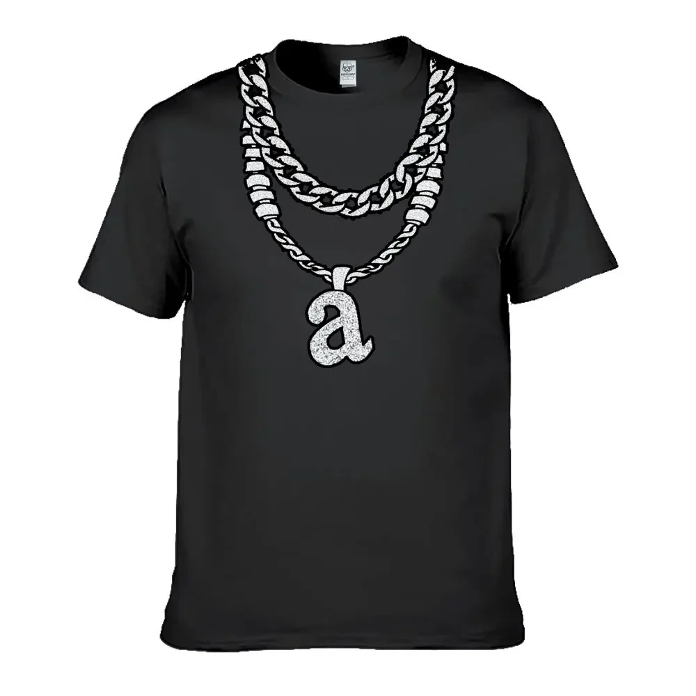 Kendrick Lamar A Minor Shirt Kendrick Mens Black Kendrick Shirt Vintage Shirt with Chains Fashion Short Sleeve Tops