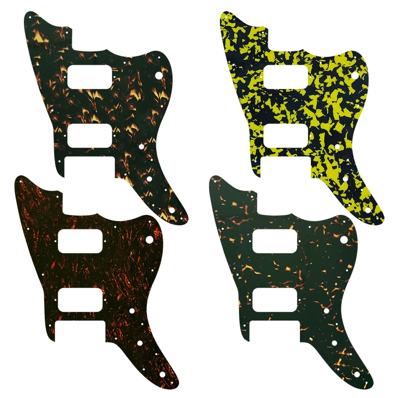 Xin Yue Customize Parts - For US Fd Squier AFFINITY JAZZMASTER Guitar Pickguard With HH Pickup, Multiple Colour Choice