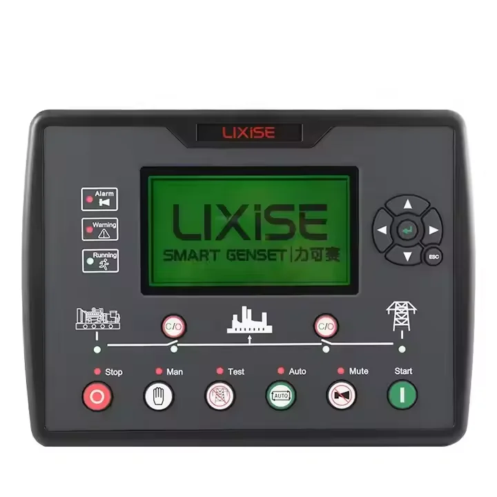 LXC6110N AMF Дизельный генератор, контроллер, ЖК-дисплей, контроллер автоматического запуска, детали генераторной установки, электронная панель Cuircuit Board