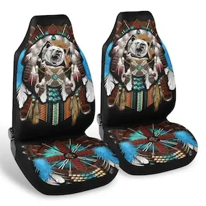 أغطية مقاعد السيارة المفروشات الجنوبية الغربية الأصلية، ديكورات داخلية عالمية صديقة للبيئة، أغطية مقاعد مريحة