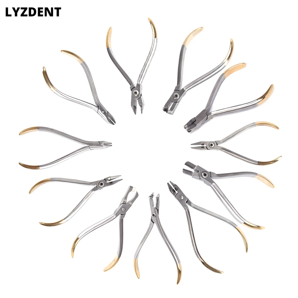 

LYZDENT Dental Orthodontic Plier Distal End Cutter Plier Ligature Cutter Band Removing Forcep Dentistry Tools