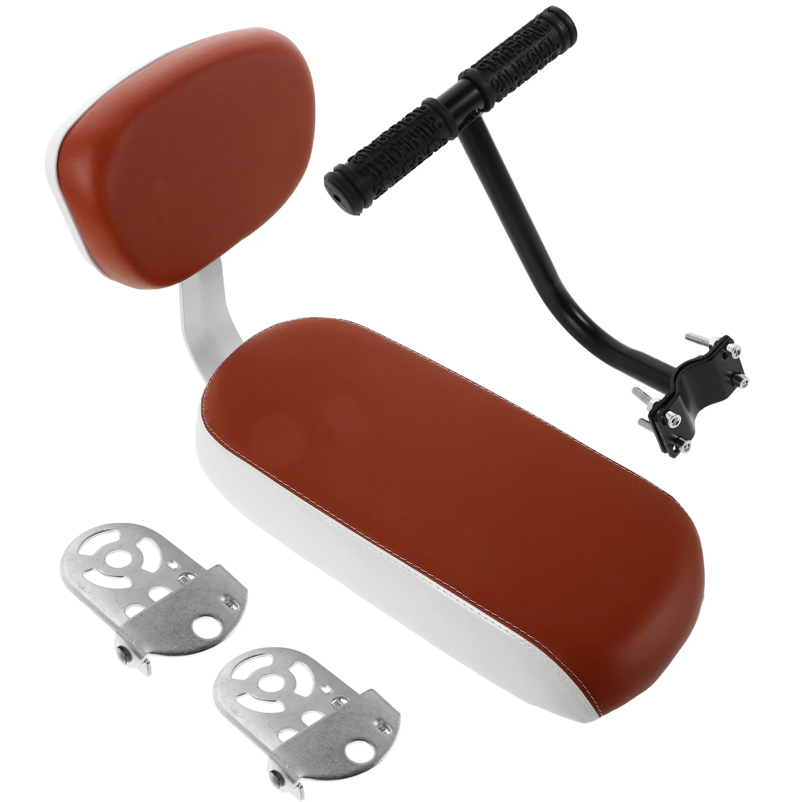 

1 set Bicycle Rear Seat With Backrest Padded Bike Saddle Cushion For Adult Passenger Nonslip Durable Fit For Mountain Electric