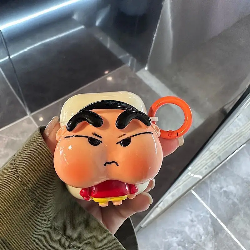 Crayon Shin-chan Bluetooth Protective Case Cartoon Airpods 3rd Generation Case Apple Pro Bluetooth i12 Headphone Soft Case