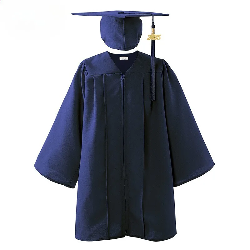 

Kids Graduation Gown and Cap Set Preschool Kindergarten Doctoral Gown for Boys Girls Elementary School Graduation Photo Props