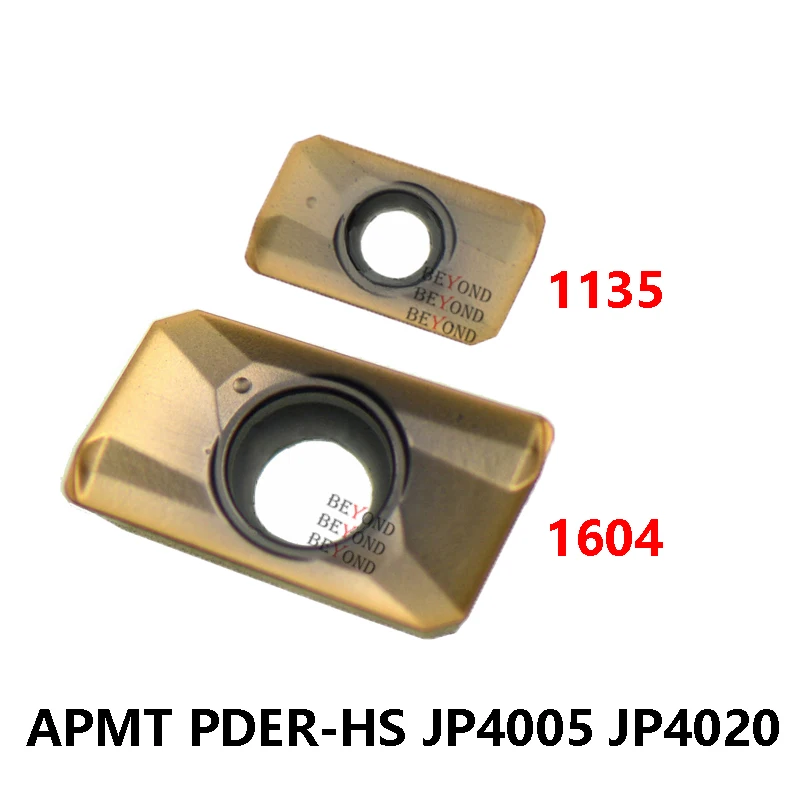 Original APMT1135PDER-HS JP4005 APMT1604PDER-HT JP4020 Milling Inserts Carbide Inserts APMT 1604 Lathe Cutter CNC Turning Tool