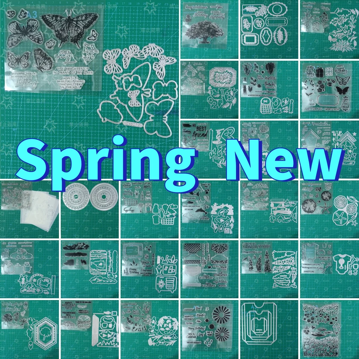 

Nature Flowers Citrus Tree Onesie Market Metal Cutting Dies Clear Stamps Stencil for DIY Making Card Scrapbook Spring New