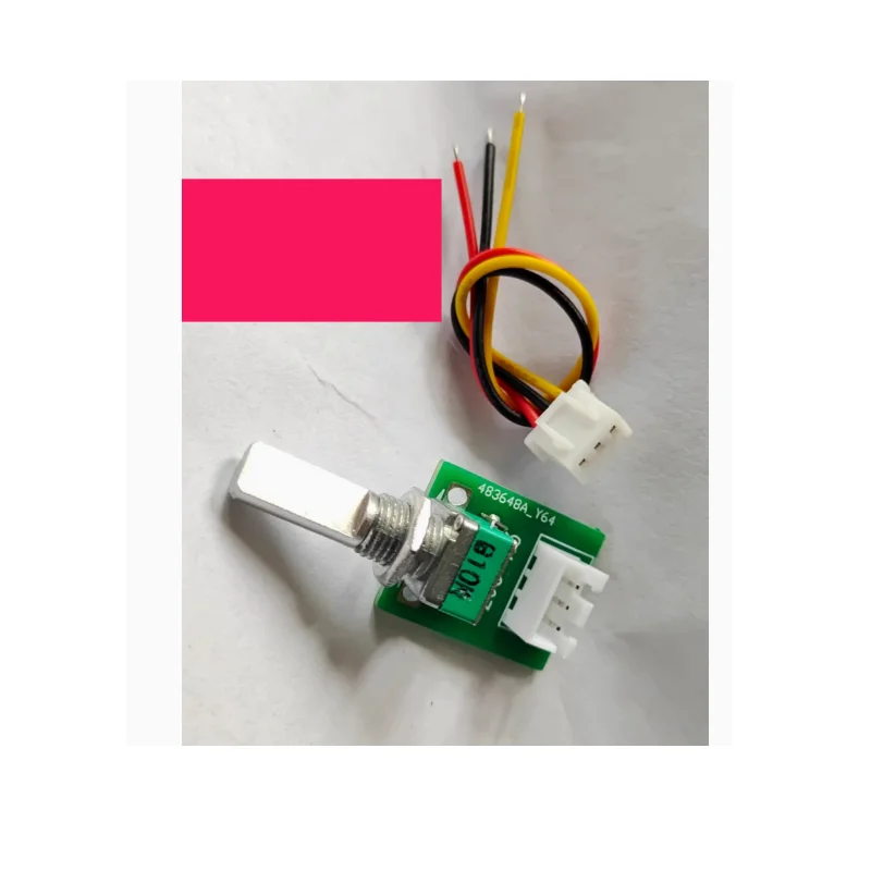 Volume potentiometer adjustment module 3-wire half axis 20mm B10K amplifier high and low frequency adjustment small board
