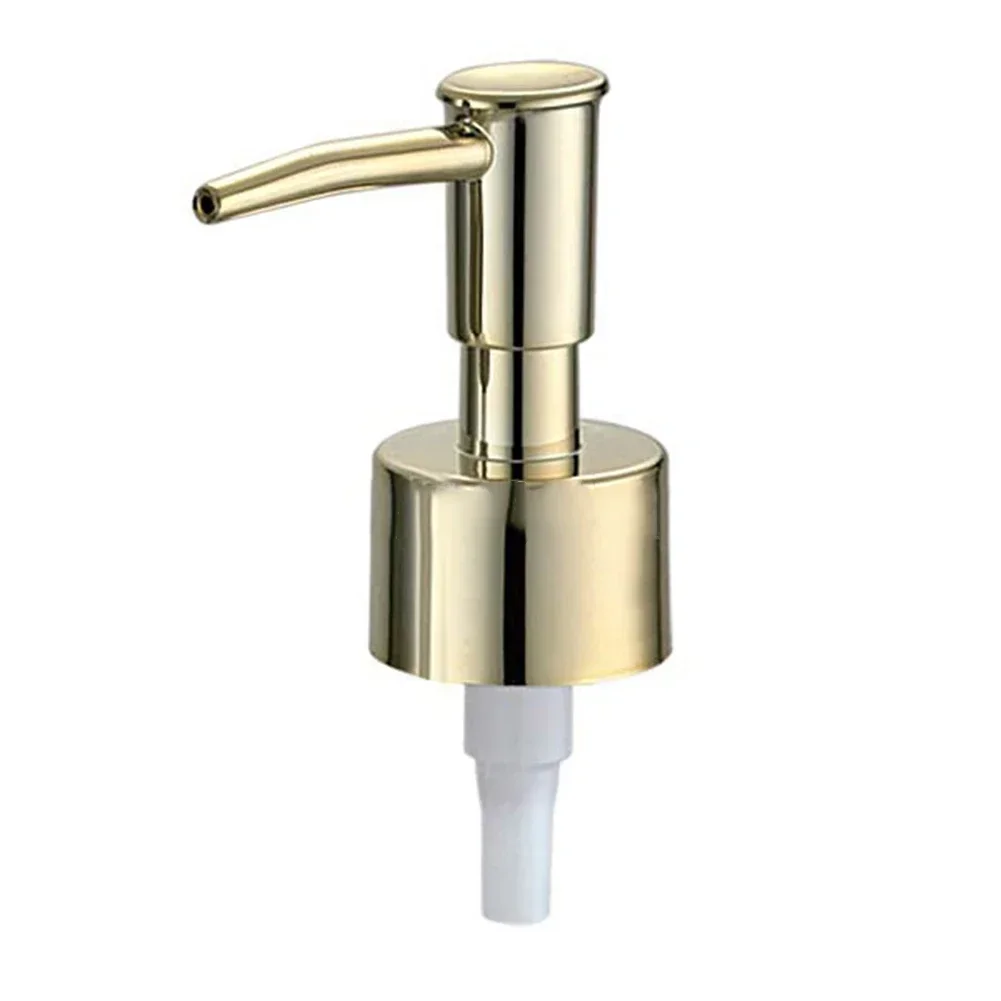 Gold Silver Soap Dispenser  Lotion Bottle  Soap Dispenser Press Head  For Shampoo Shower Gel Bathroom Accessories