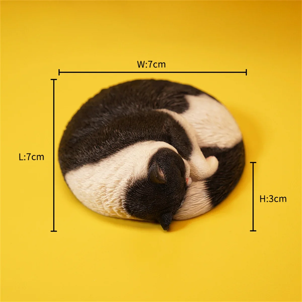 JXK 1/6 Lethargic Cat 3.0 Model Animal Pet ExoticShorthair Desk Decoration Collector Educational  Toy Gift IN STOCK