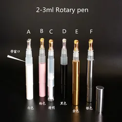 10-100pcs Empty 1-5ml Lip Liquid Tube Cosmetic Pen Lip Gloss Bottle Lipstick Container Eye Cream with Metal Head