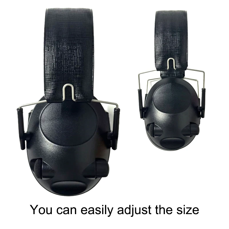 TAC 6S Shooting Noise Reduction Headset Stainless Rod Holder Electronic Ear Protection for Shooting Kid Noise Cancelling Headset