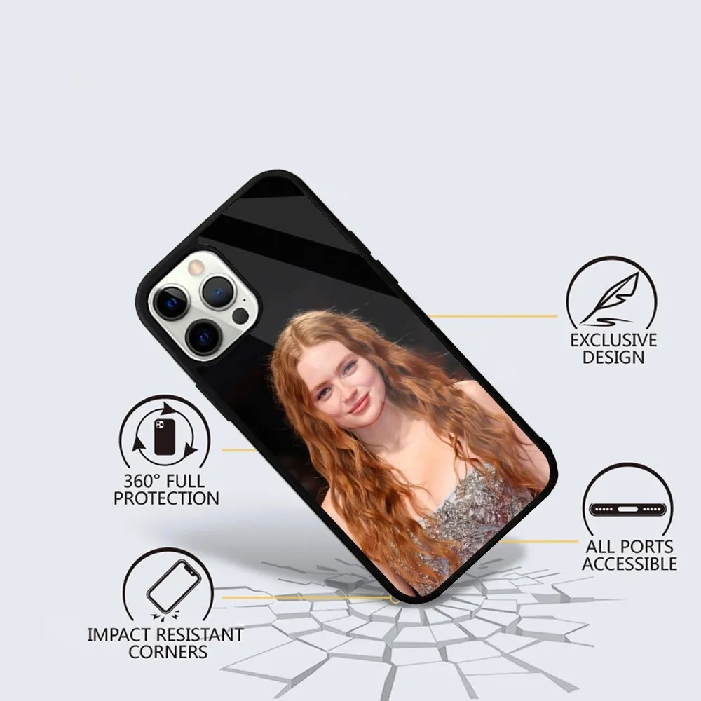 Sadie Sink Actress Phone Case For iPhone 15,14,13,12,11,Plus,Pro,Max Mini Magsafe Magnetic Wireless Charging image 5