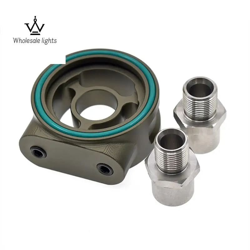 

Переходник для сэндвича масляного фильтра Основание датчика M20-1,5 3/4-16UNF Температура масла Давление Универсальная алюминиевая приборная пластина