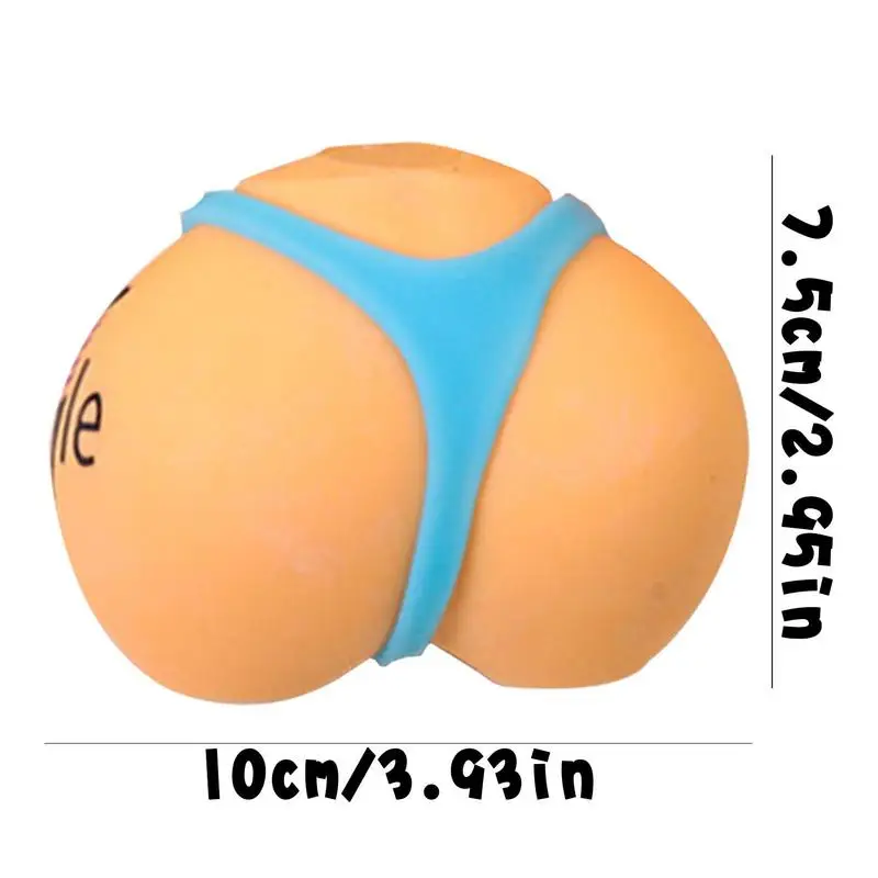 Mini Squeeze Toys Simulation Ass Vent Toy Stress Ball Anxiety Soothing Kids Toys