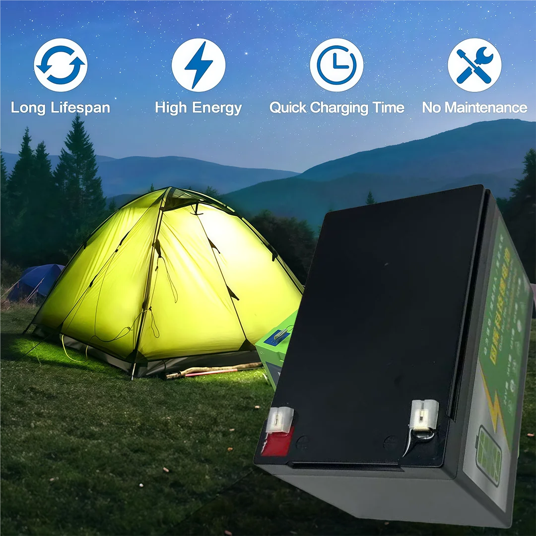 Upgraded LiFePO4 Lithium Battery 24V 50Ah 18650 BatteryPortable Rechargeable Battery Built-in Power display Port Charging - Image 4