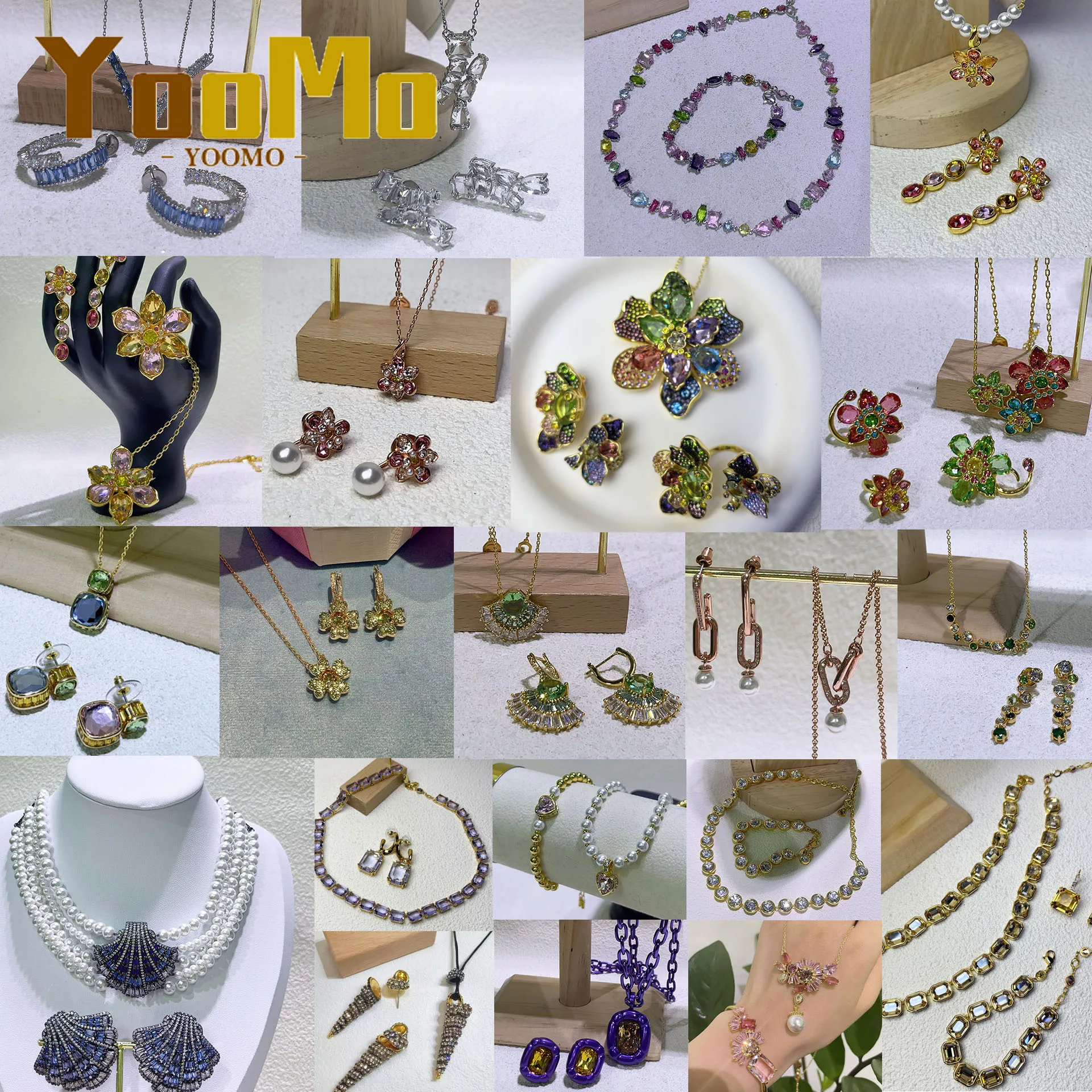 

2025 High Quality Shiny Luxury Brand Fine Jewelry Sets Exquisite Fine Fashion Party Gifts for Women New Christmas Ornaments