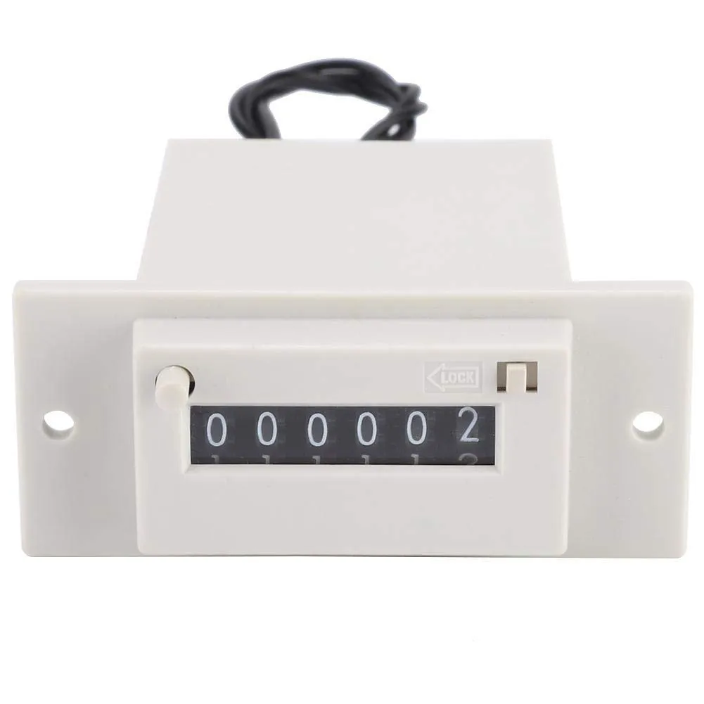 Versatile and Wide Application Electromagnetic Counter 6 Digit 0 999999 for National Defense Agriculture Food Printing