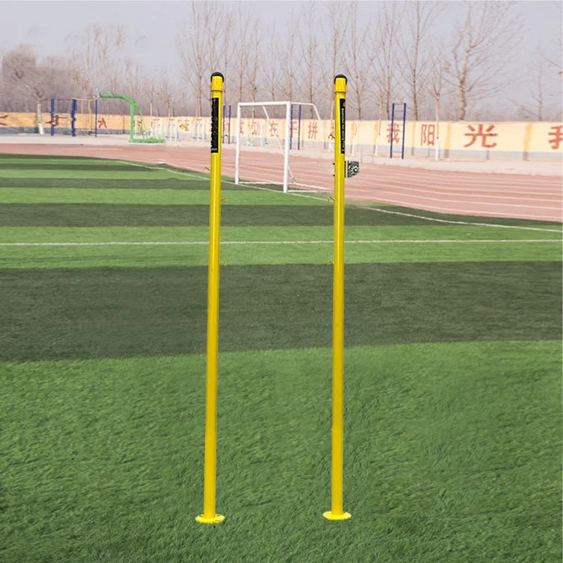 Professional Manufacturer Training Iron Pole Fixed on Ground Badminton Net Stand Pole