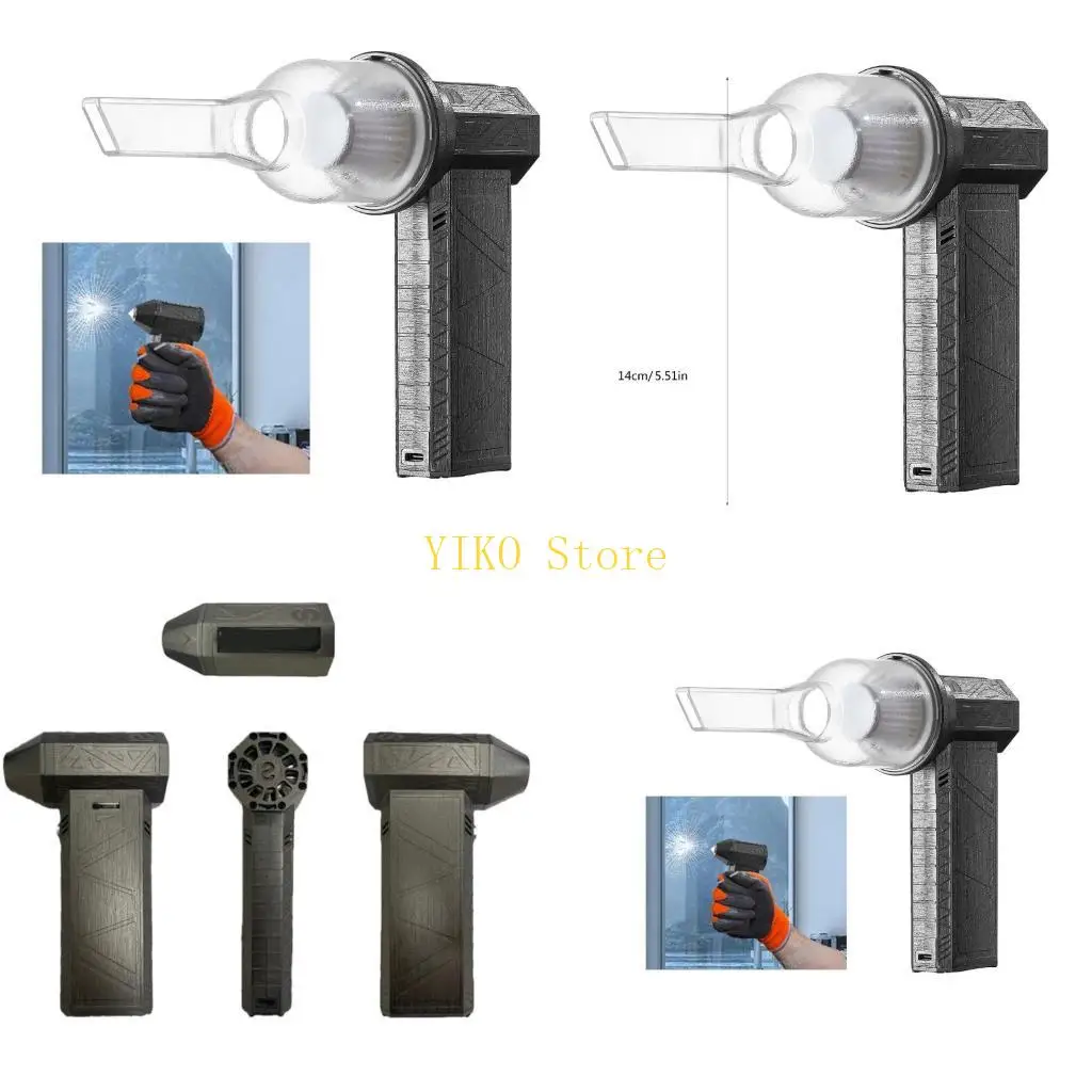 K32C Jet Fan 130000RPM فرش السيارات منفاخ قابل للشحن مروحة توربينية #1