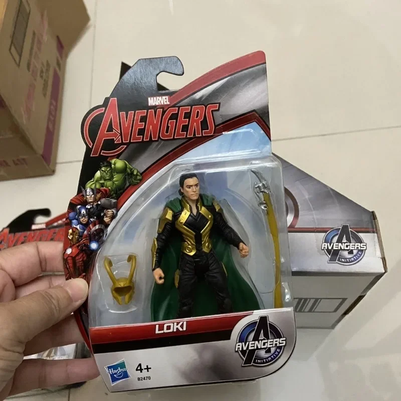 Marvel The Avengers Scarlet Witch Loki War Machine New Creative Personalized Anime Figure Model Ornament Children's Toy Gift