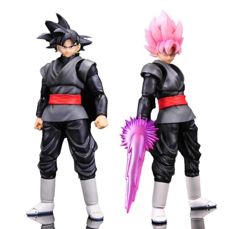 Figurine d'action Dragon Ball assemblée, modèle en PVC, Super Saisuperb, Zamasu Goku, SHF noir, décoration intensifiée, jouet cadeau