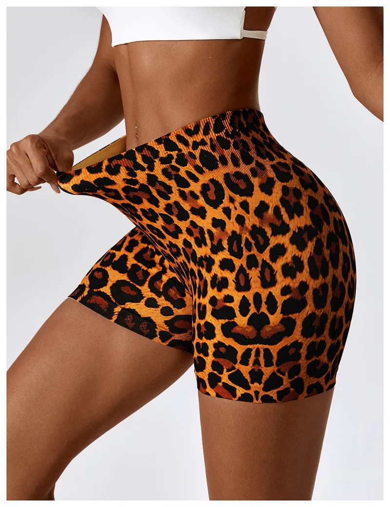 Shorts Women Breathable Seamless Yoga Shorts Hip Lifting High Waist Sports Shorts Fashion Slim Leggings