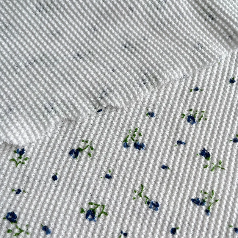 Хлопковая вафельная ткань премиум-класса 2025 года — впитывающая и эластичная для футболок, полотенец, детской одежды