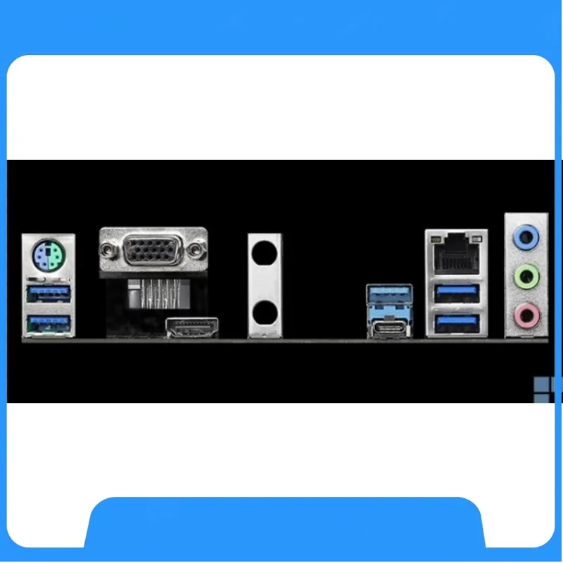 

IO I/O Shield BackPlate Baffle for ASRock B550 PRO4 Motherboard Baffle Bezel Blocking Plate